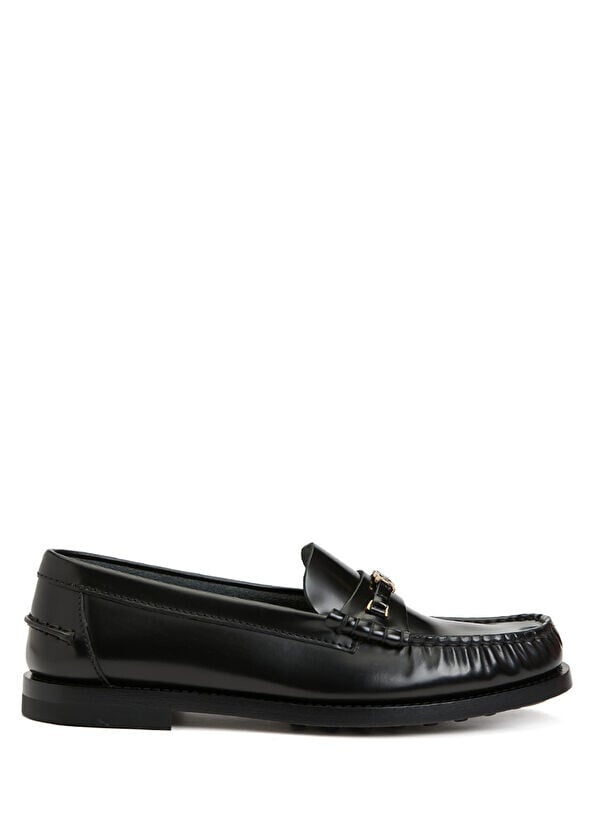 

Женские кожаные лоферы Tod'S, черный