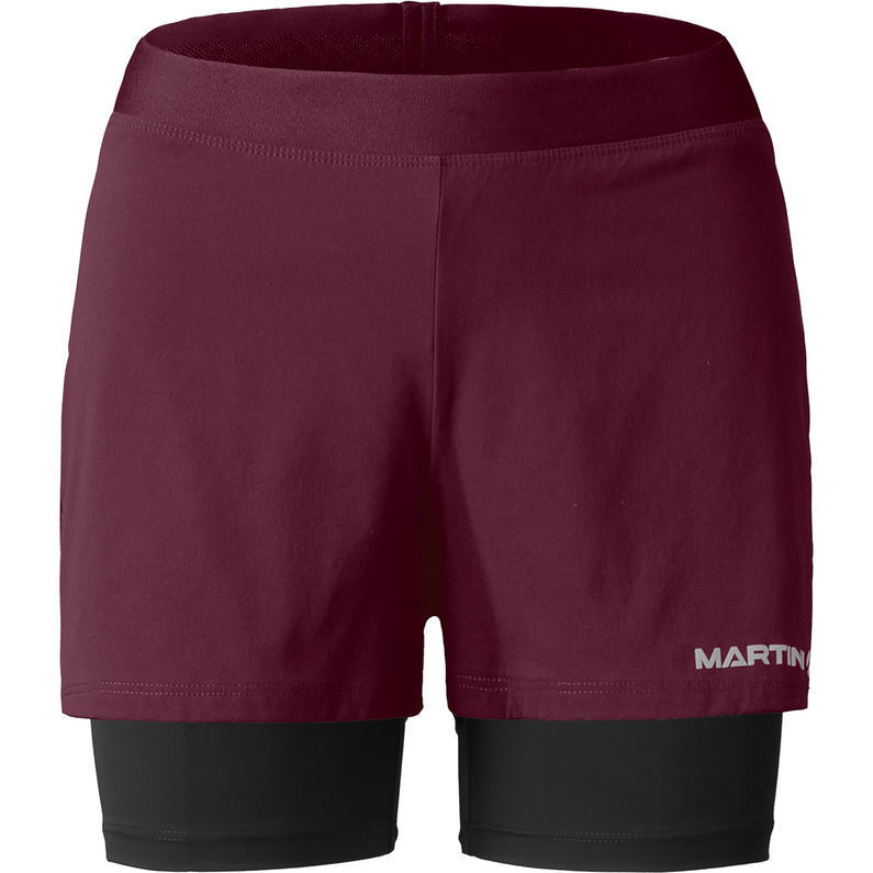 Женские шорты Кардиостимулятор 2в1 Martini Sportswear, фиолетовый