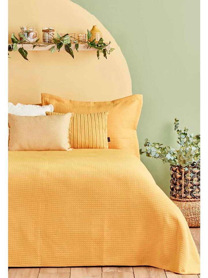 

Постельные принадлежности BELLA MAISON, цвет mustard yellow