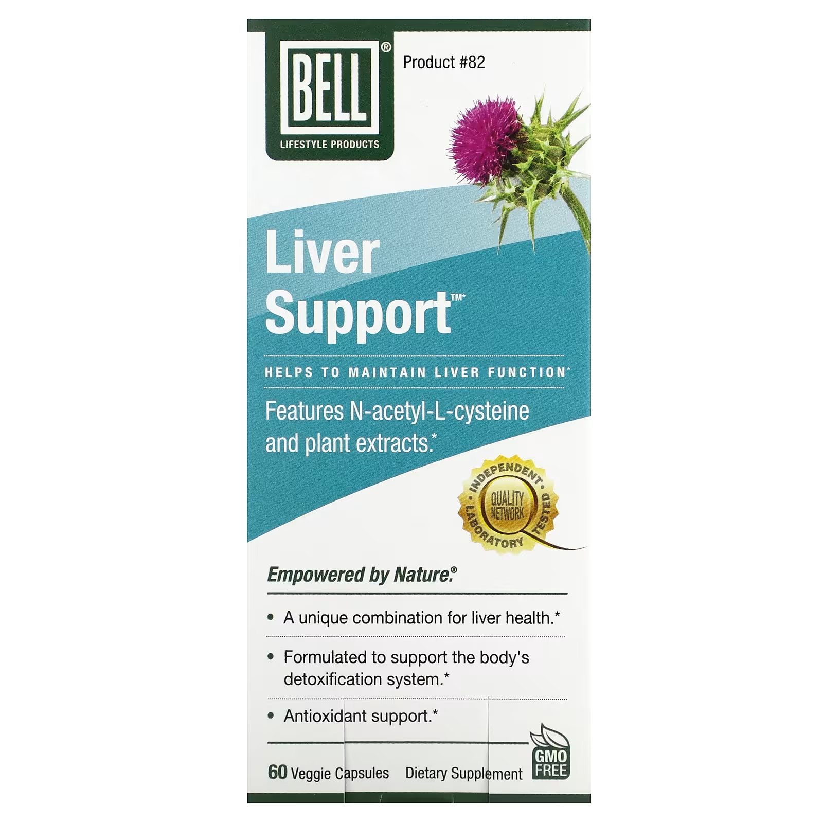 Bell Lifestyle Поддержка печени 60 растительных капсул