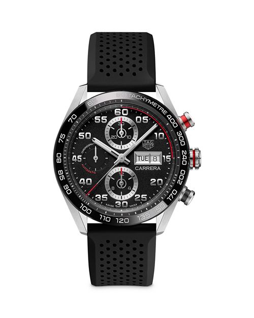 

Спортивный хронограф Carrera, 44 мм TAG Heuer, цвет Black