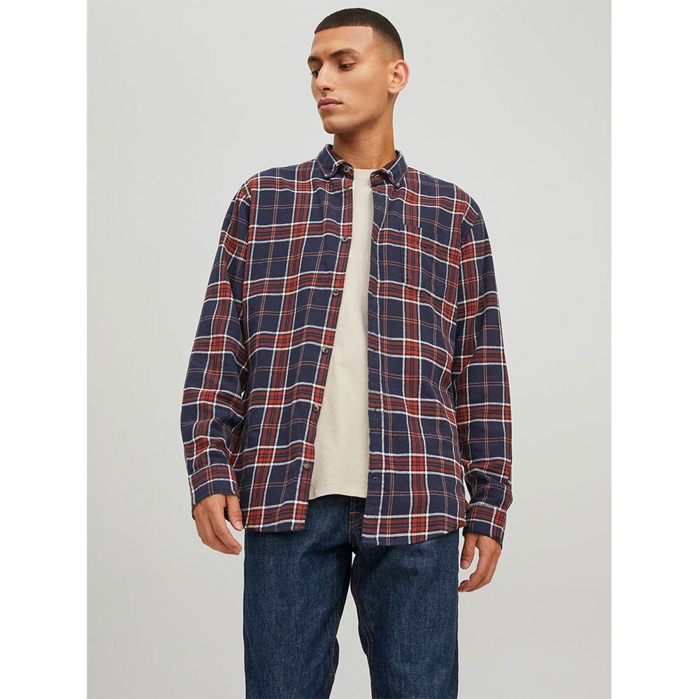 

Рубашка Jack & Jones Willy Check, коричневый