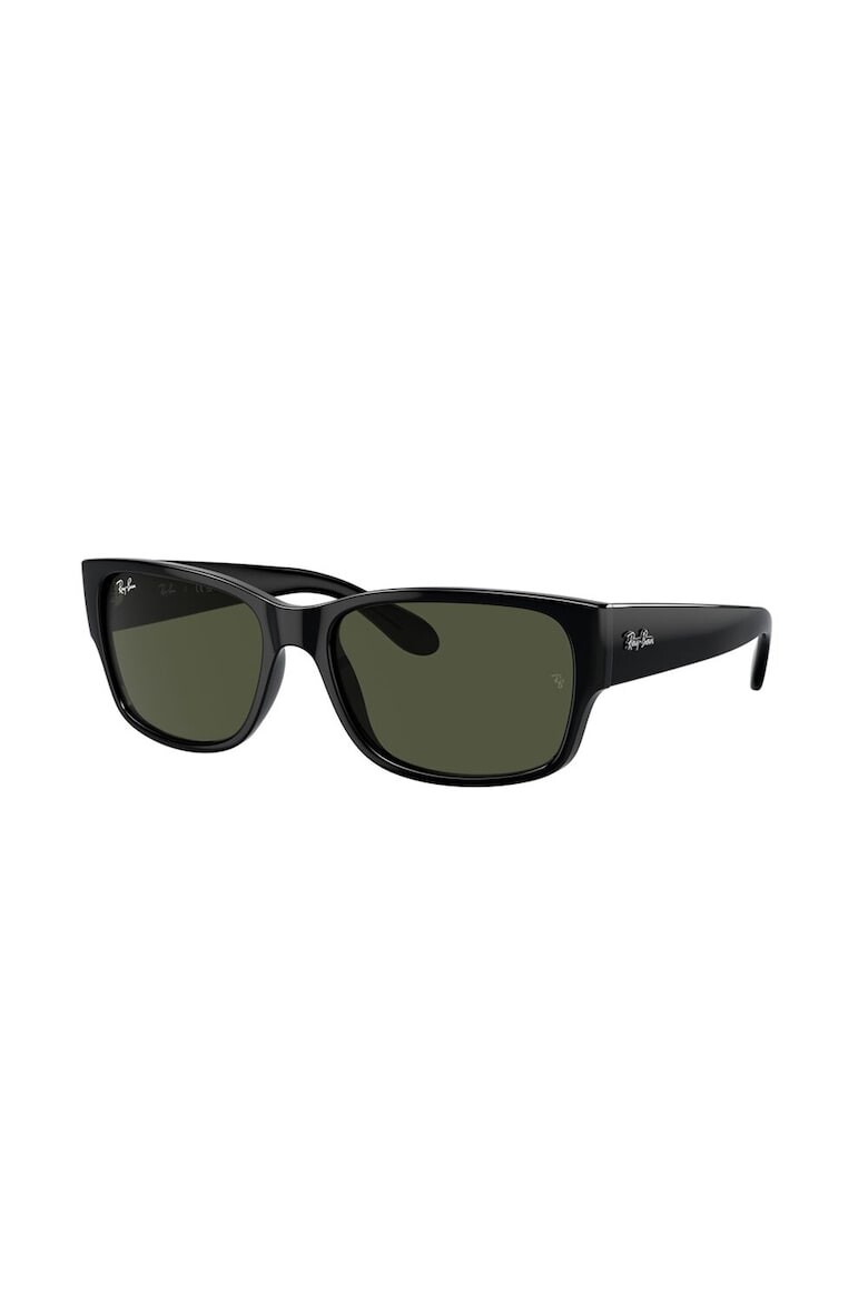 

Прямоугольные солнцезащитные очки Ray-Ban, черный