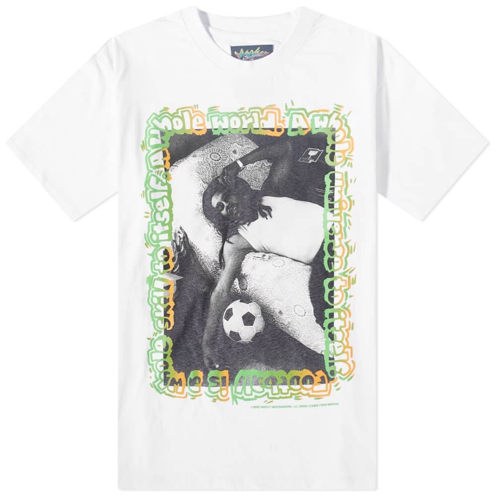 

Футбольная футболка Market x Bob Marley, белый