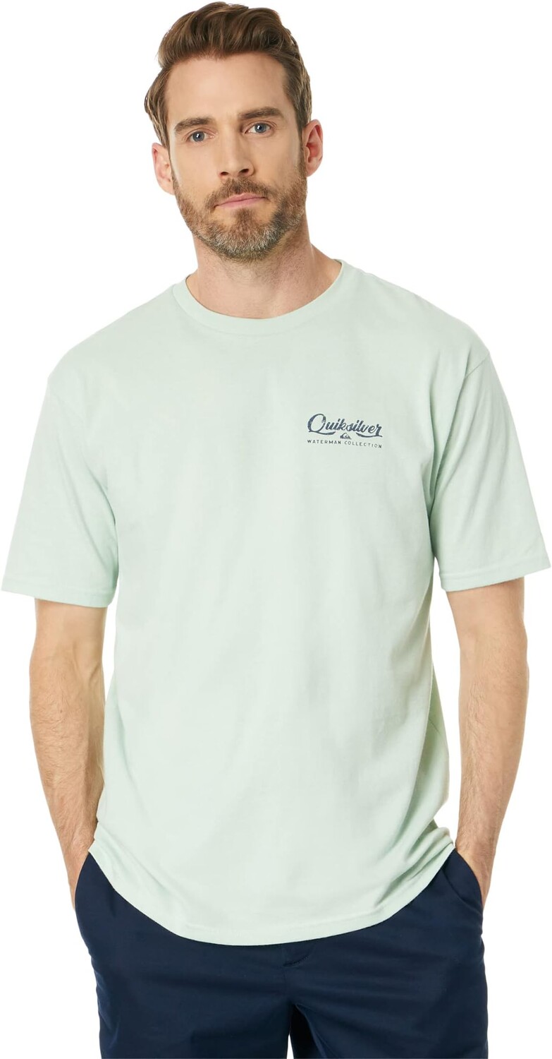 

Футболка с короткими рукавами Undertow Quiksilver, цвет Subtle Green