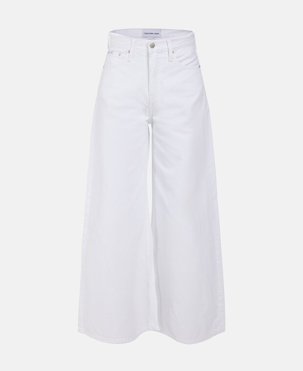 

Джинсы свободного кроя Calvin Klein Jeans, белый