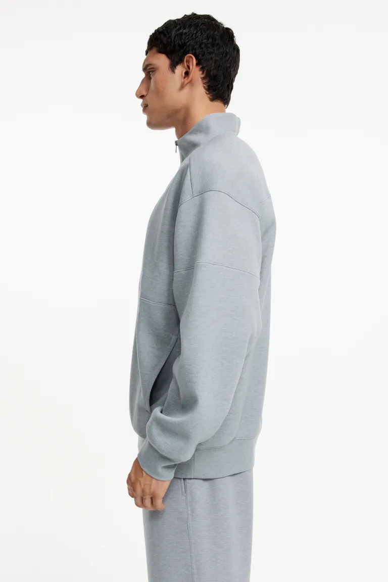 

Толстовка drymove на молнии сверху H&M, серый