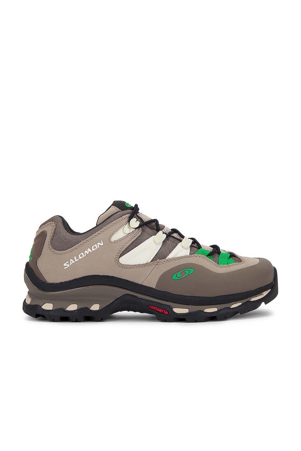 

Кроссовки Salomon XT-Quest 2, цвет Falcon, Cement, & Bright Green