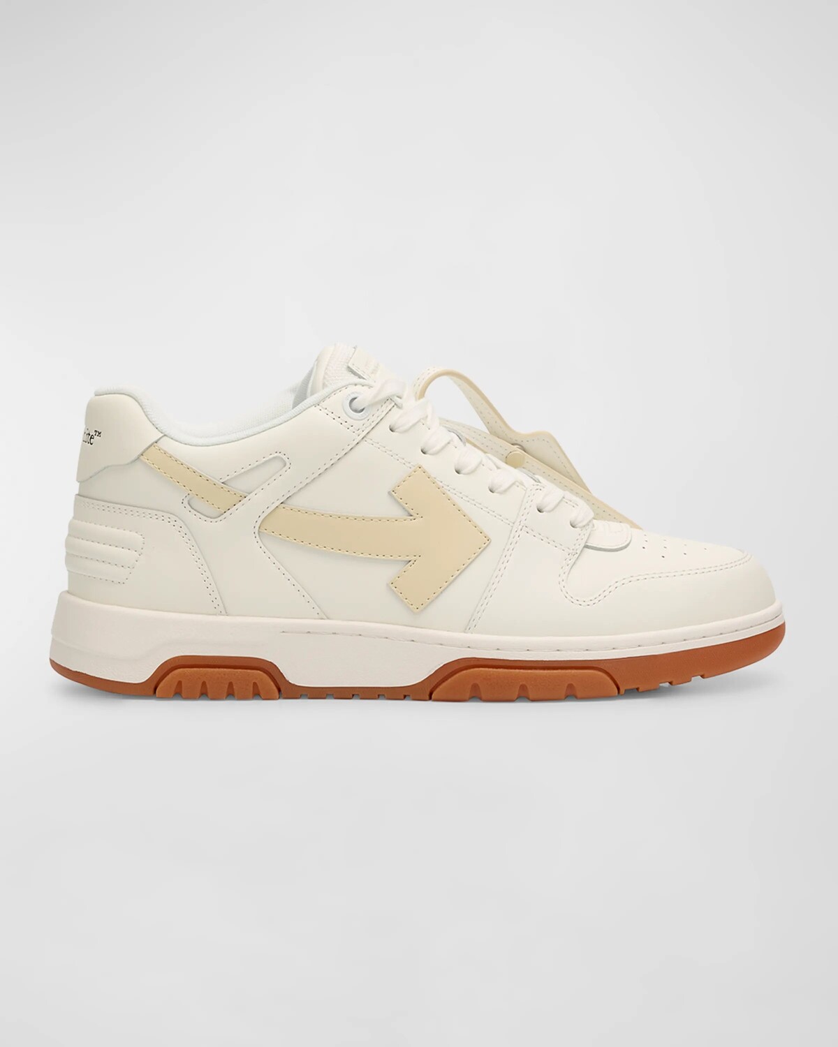 

Мужские двухцветные кроссовки Out Of Office Off-White, цвет White Beige