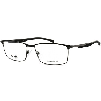 

Очки унисекс Hugo Boss в прямоугольной оправе черного цвета с рутением Boss 1201 05MO 00