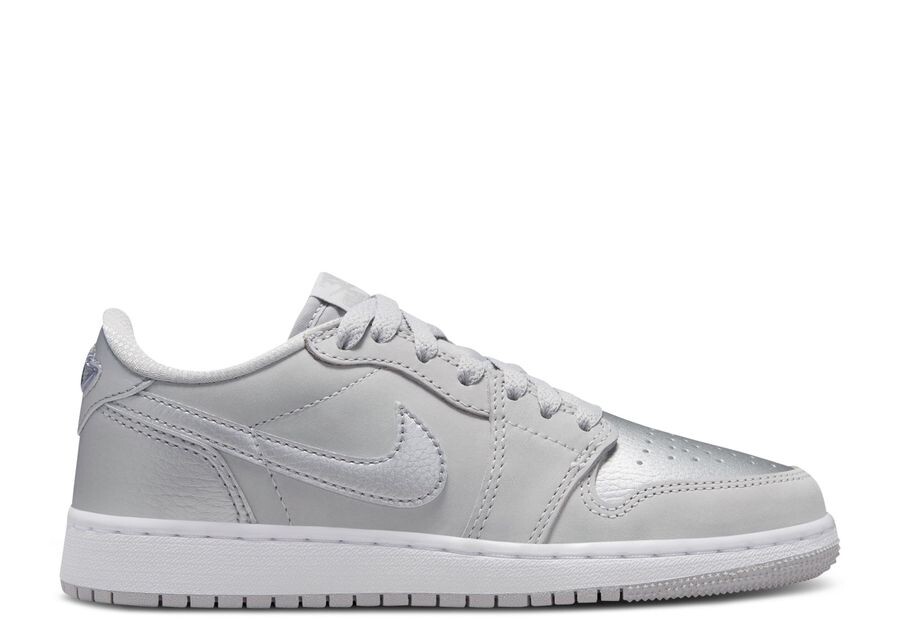 

Кроссовки Air Jordan Jordan 1 Retro Low OG GS, цвет Metallic Silver