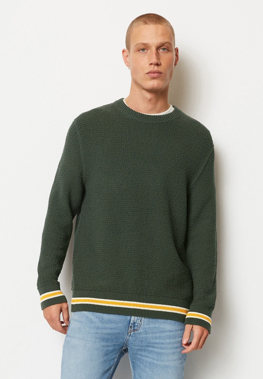 

Вязаный свитер RELAXED MIT REISKORN-STRUKTUR Marc O'Polo DENIM, цвет tangled vines
