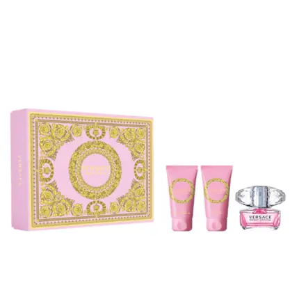 

Versace Bright Crystal Eau De Toilette Women'S Gift Set Spray 50ml With Body L