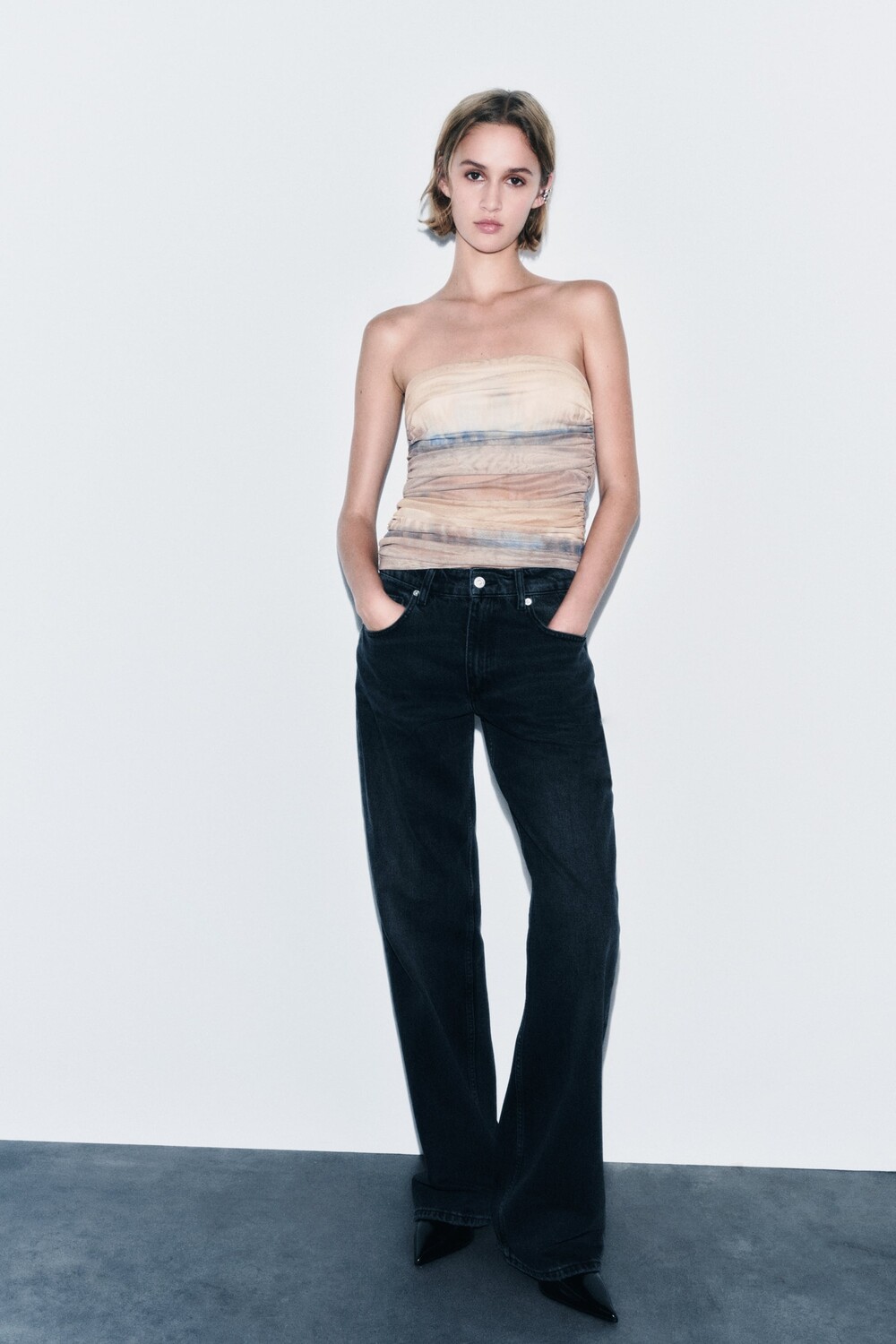 

Тюль с принтом Zara