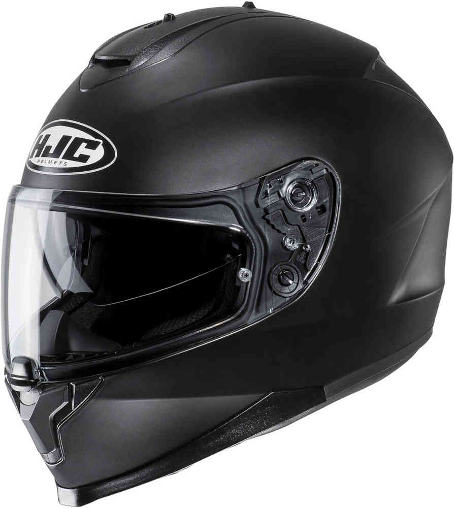 C70N Твердый шлем HJC, черный мэтт v90 шлем hjc черный мэтт