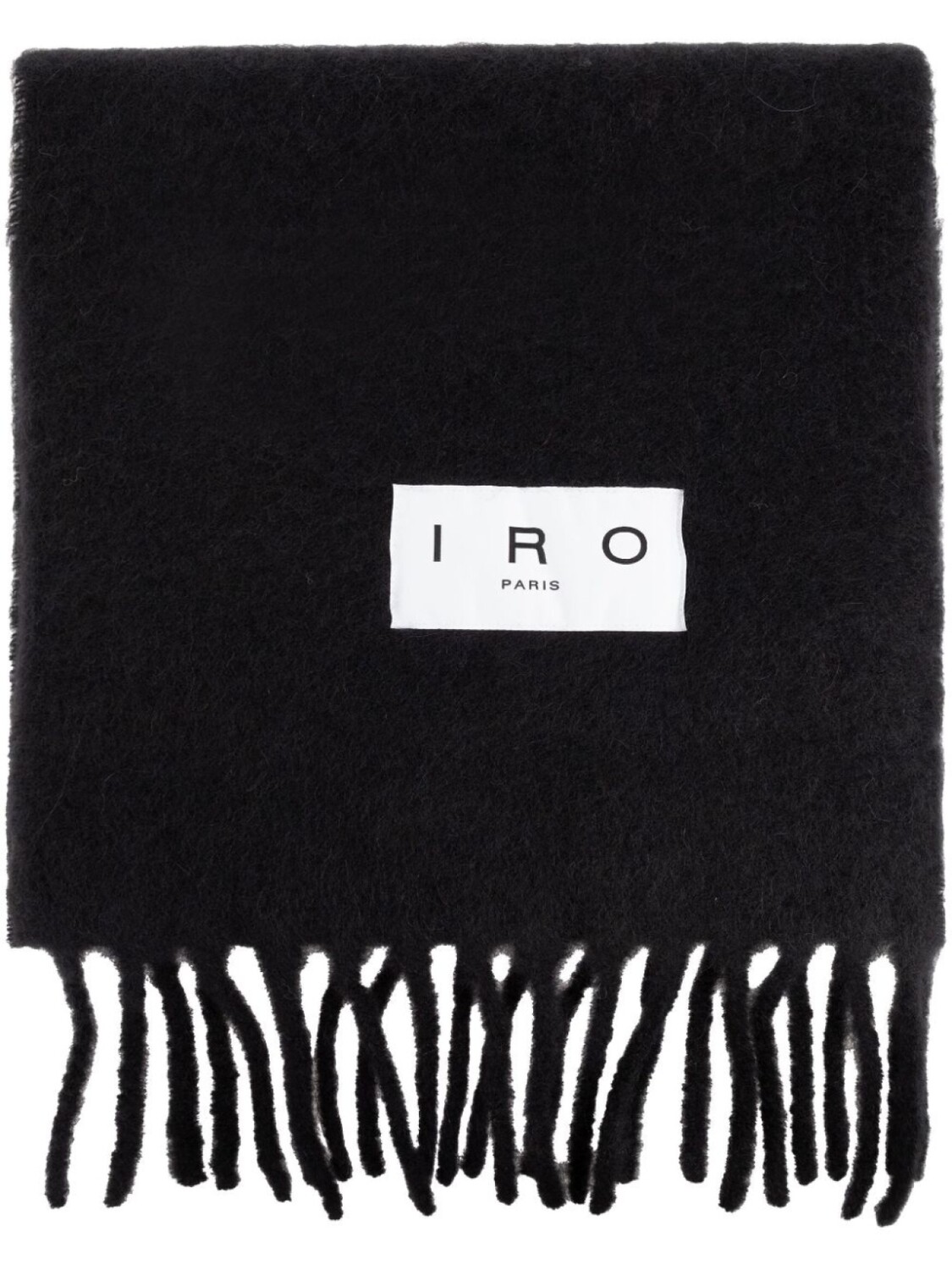 

IRO шарф Authie, черный