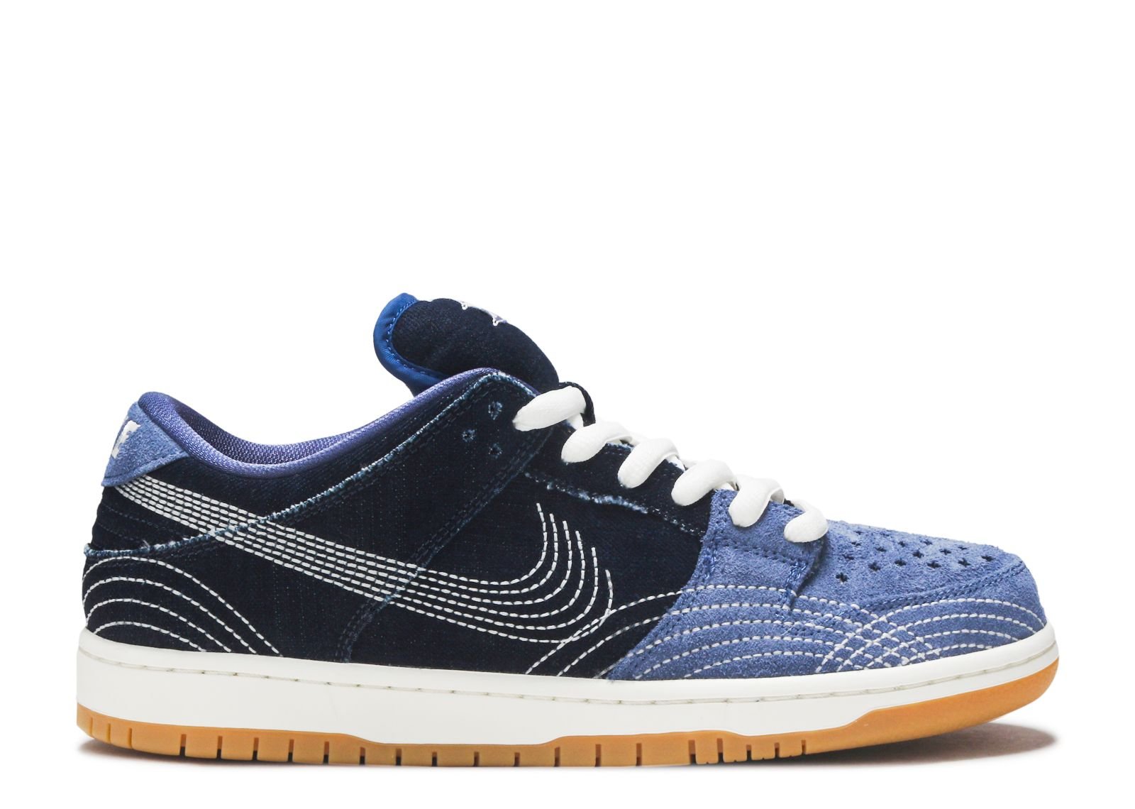 

Кроссовки Nike Dunk Low Pro Prm Sb 'Sashiko Pack', синий