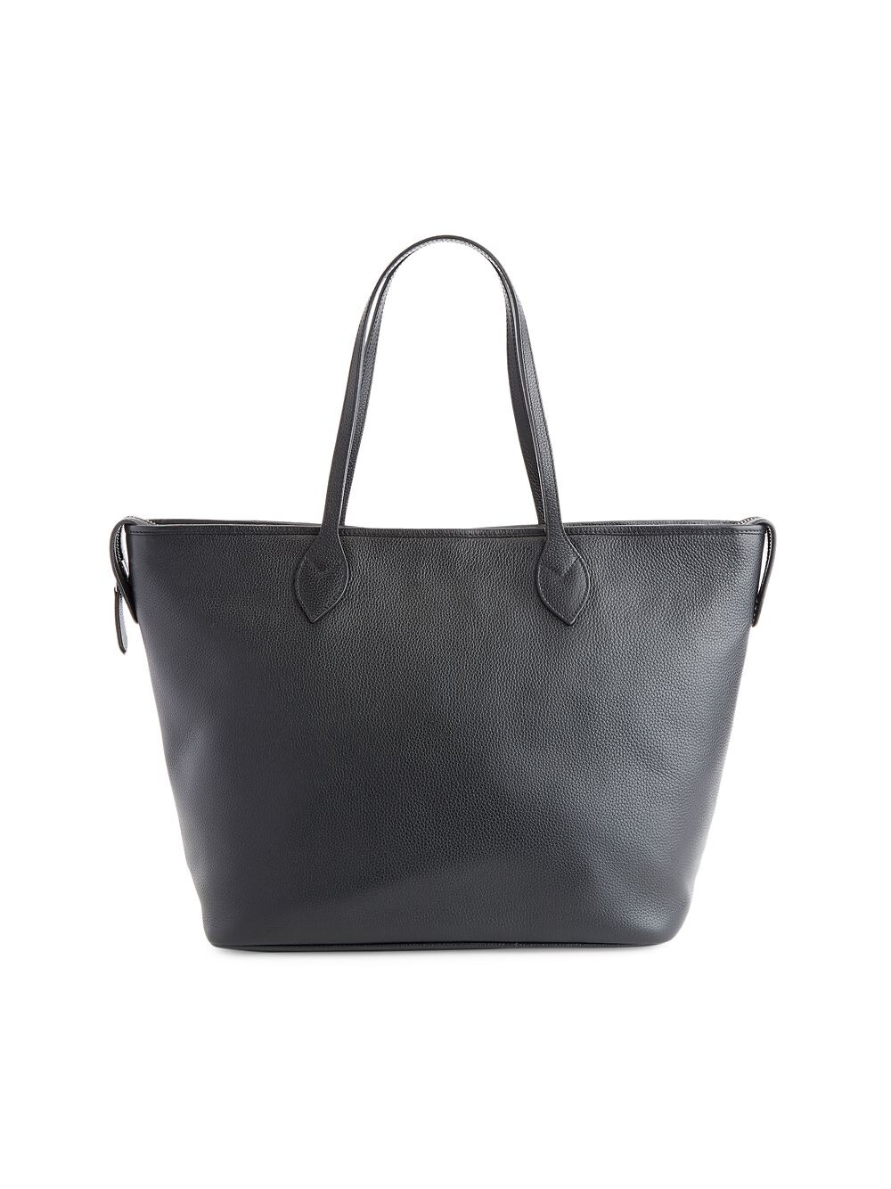 

Широкая большая сумка Pebble Grain ROYCE New York, черный