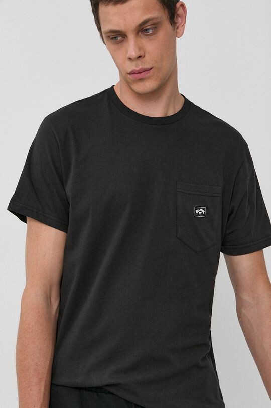 

Хлопковая футболка Billabong, черный