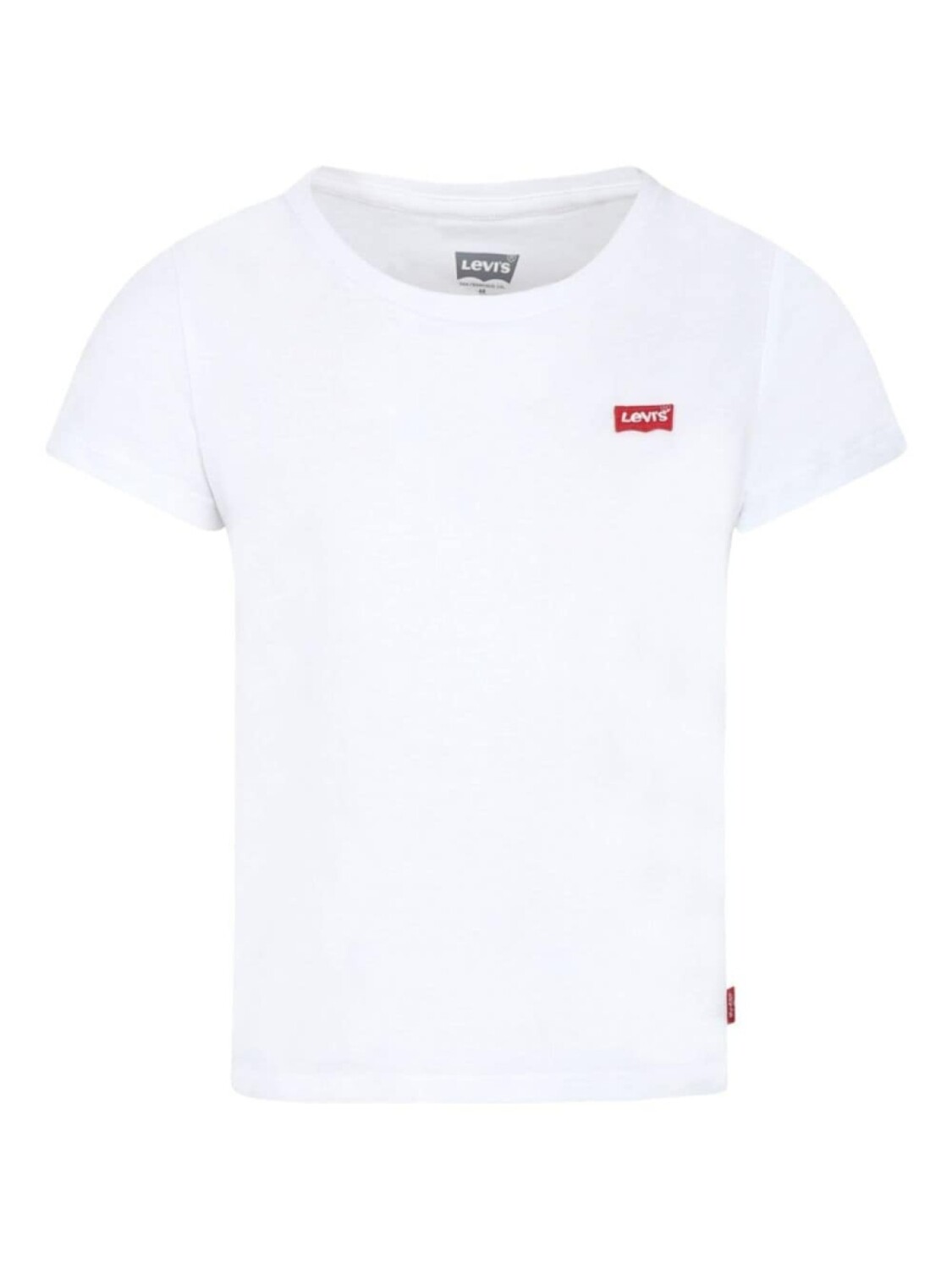 

Levi's Kids футболка с аппликацией логотипа, белый