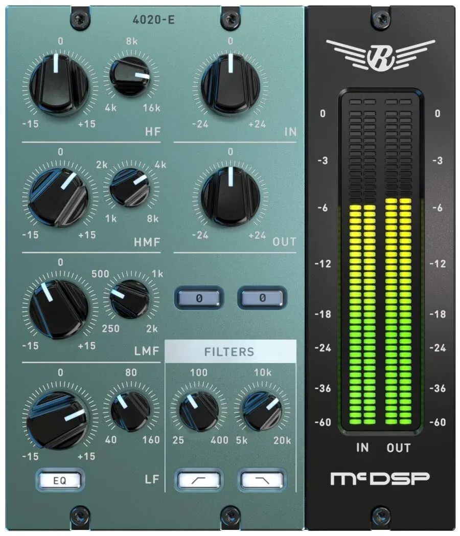 

Плагин McDSP 4020 Retro EQ HD v7
