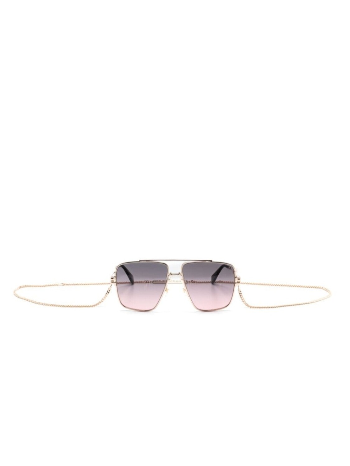 

Marc Jacobs Eyewear солнцезащитные очки-пилоты с эффектом градиента, золотистый