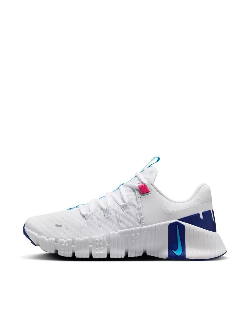 

Бело-синие кроссовки Nike Free Metcon 5