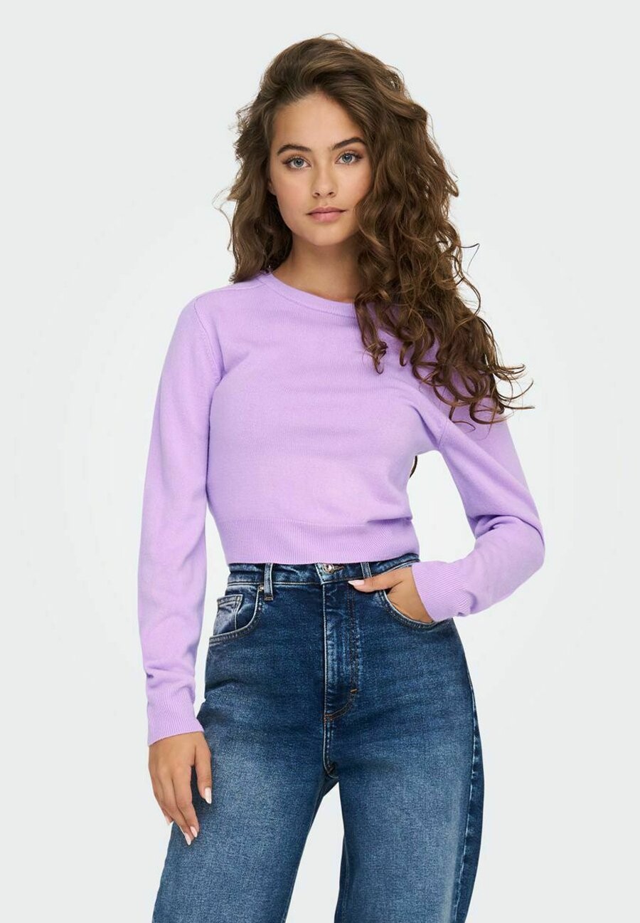 

Свитшот ONLY, цвет purple rose