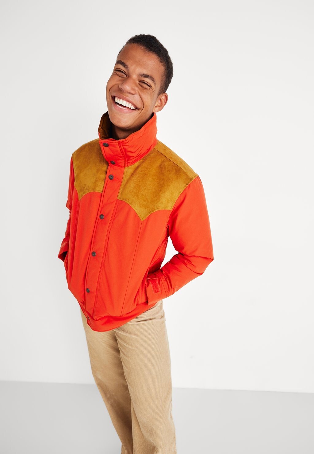 

Куртка Levi's WEBSTER WESTERN PUFFER, цвет valiant poppy