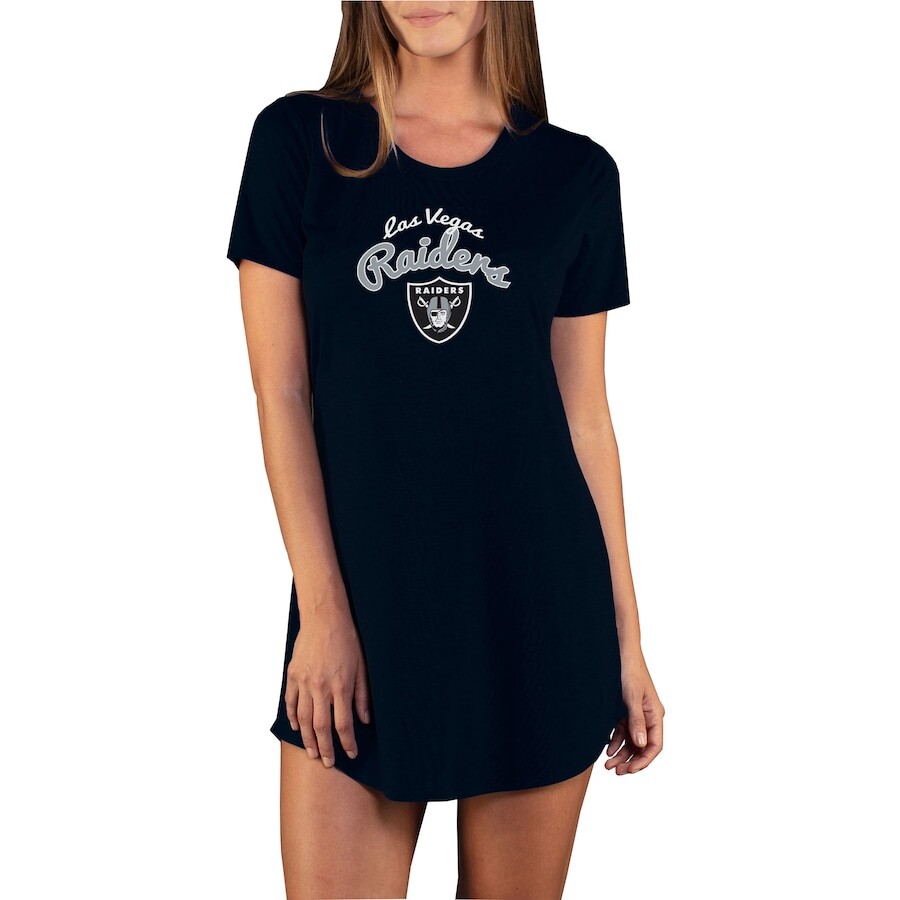 

Ночная рубашка Concepts Sport Las Vegas Raiders, черный