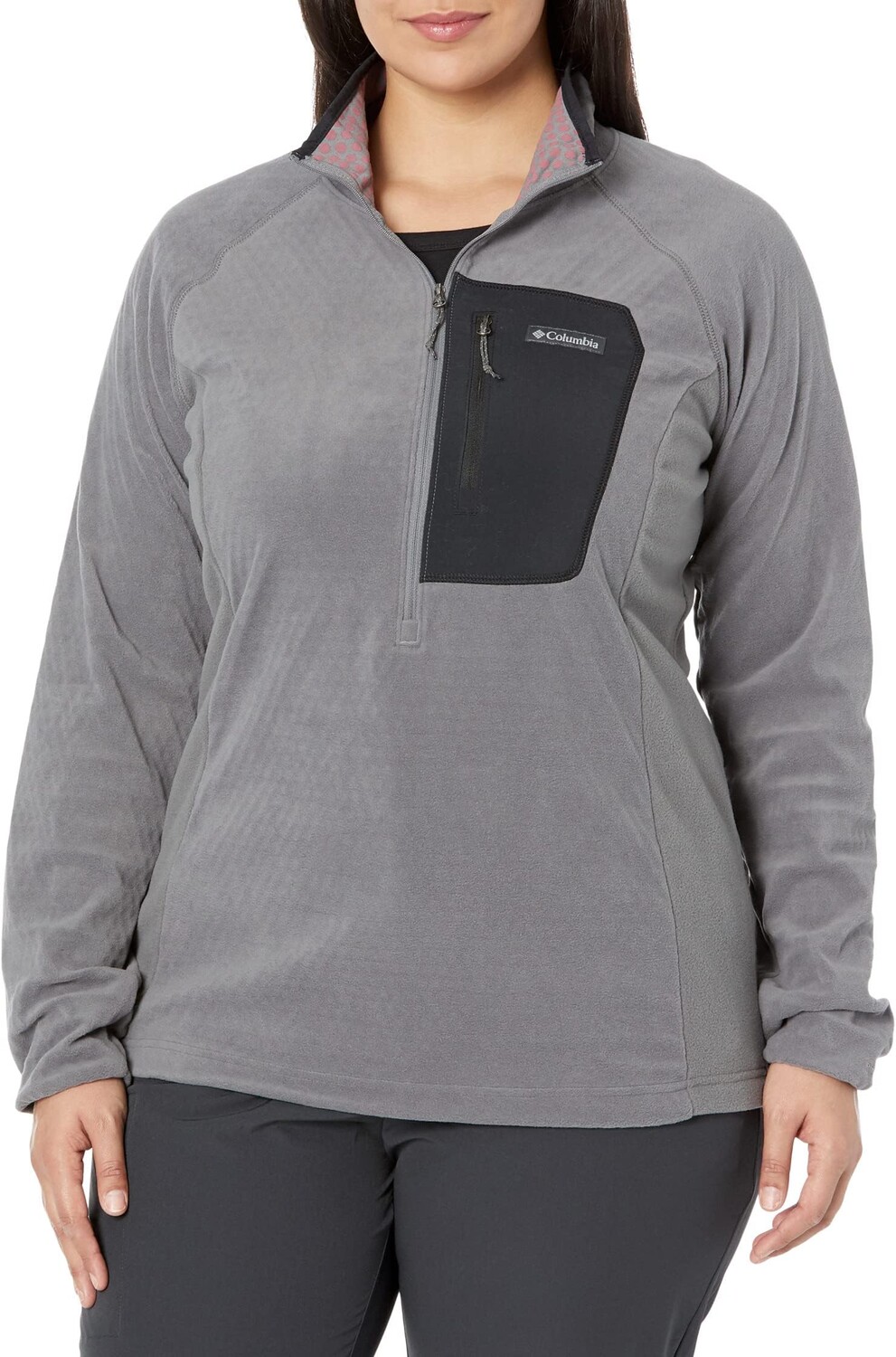

Куртка Outdoor Tracks 1/2 Zip Columbia, цвет City Grey/Black