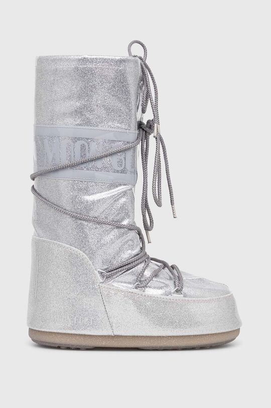

Зимние ботинки ICON GLITTER Moon Boot, серебро