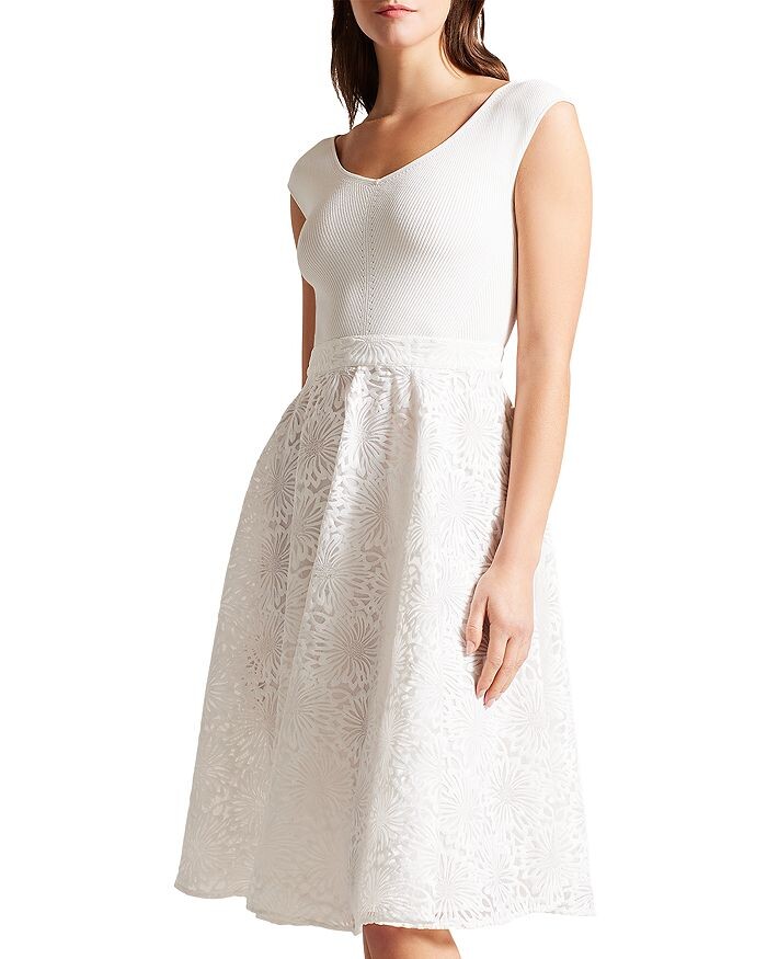 

Трикотажное платье с лифом ANNIKAA Ted Baker