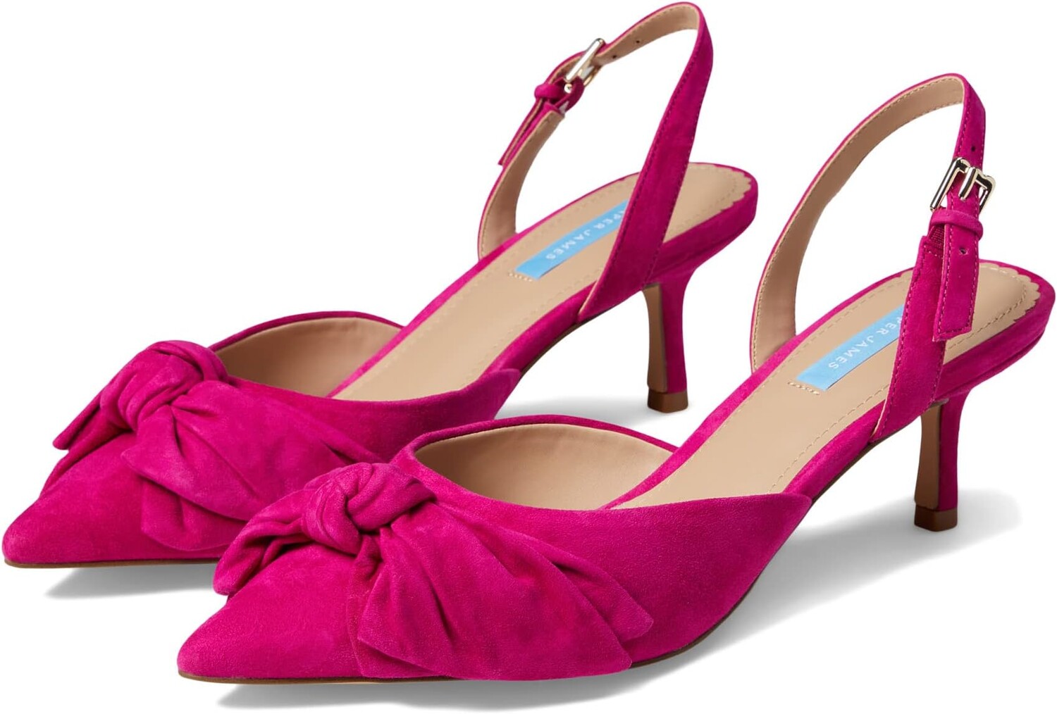 

Туфли Tess Draper James, цвет Bright Pink