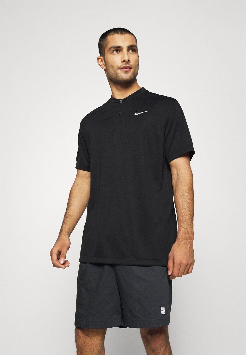 

Поло BLADE SOLID Nike, черный/белый