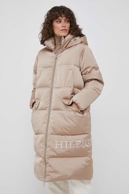 

Пуховик Tommy Hilfiger, бежевый