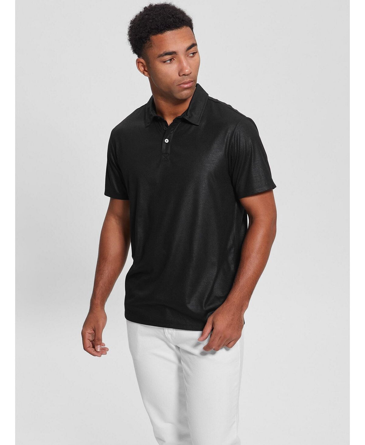 

Мужская рубашка поло с короткими рукавами Mason Shine GUESS