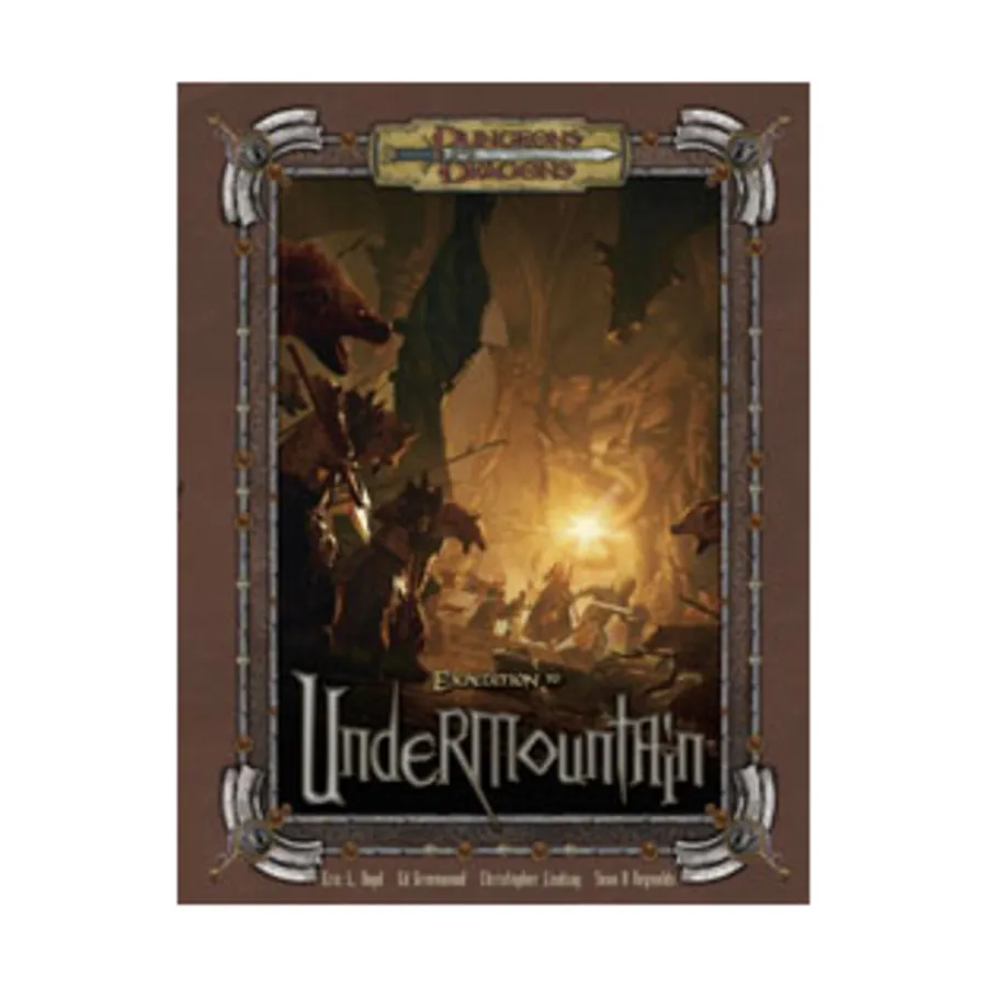 

Expedition to Undermountain, Dungeons & Dragons (3rd Edition) (d20) - Modules & Adventures, твердый переплет