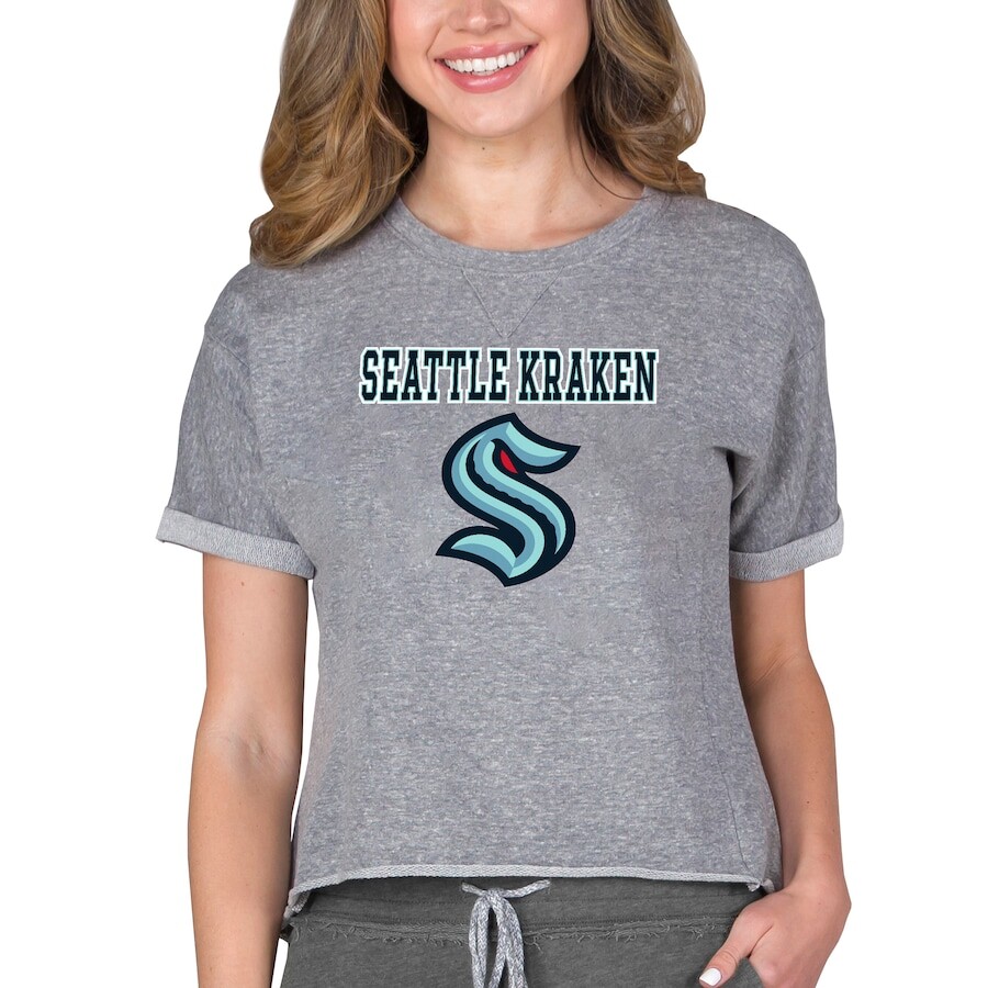 

Футболка с коротким рукавом Concepts Sport Seattle Kraken, серый