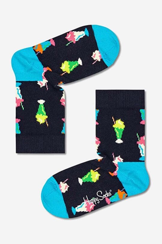

Детские носки Happy Socks Milkshake, черный