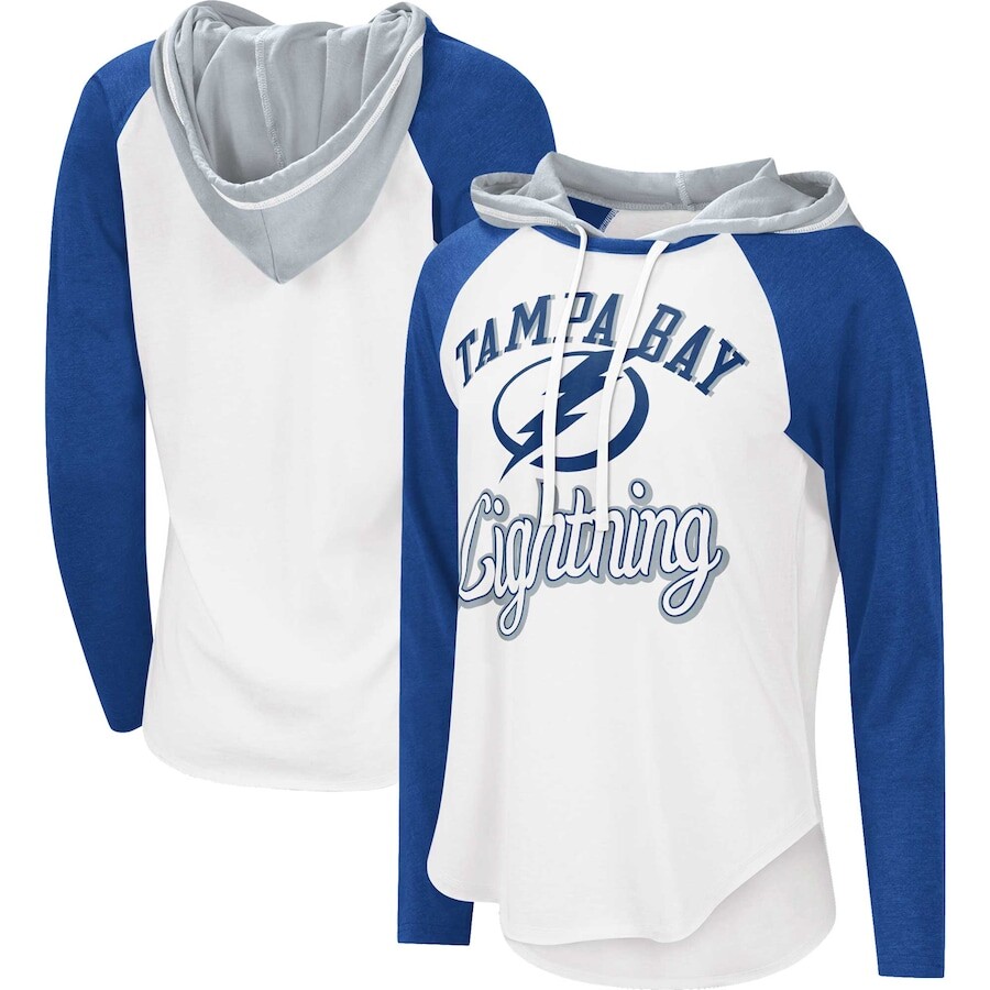 

Футболка с длинным рукавом G-III Sports by Carl Banks Tampa Bay Lightning, белый