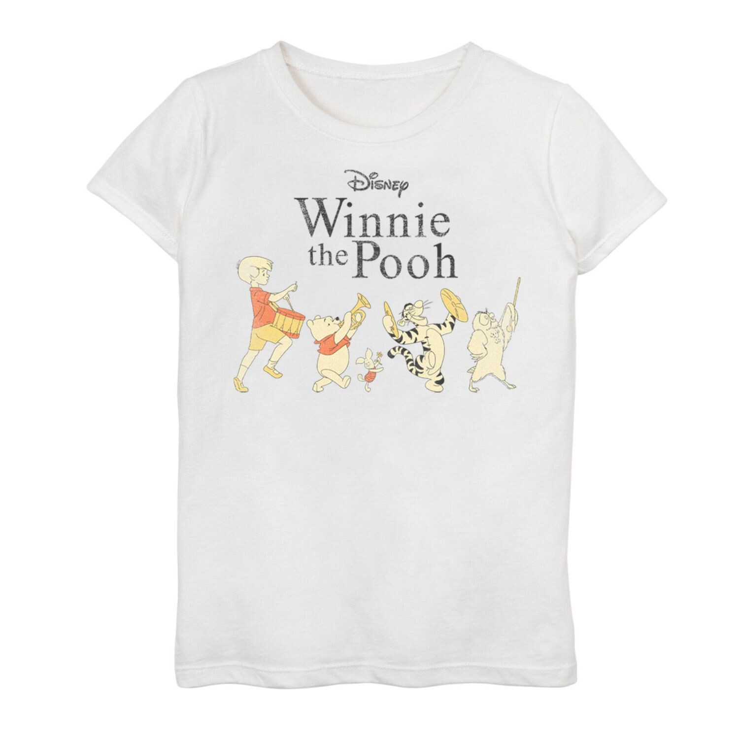 

Футболка с изображением персонажей Disney's Winnie The Pooh для девочек 7–16 лет Disney