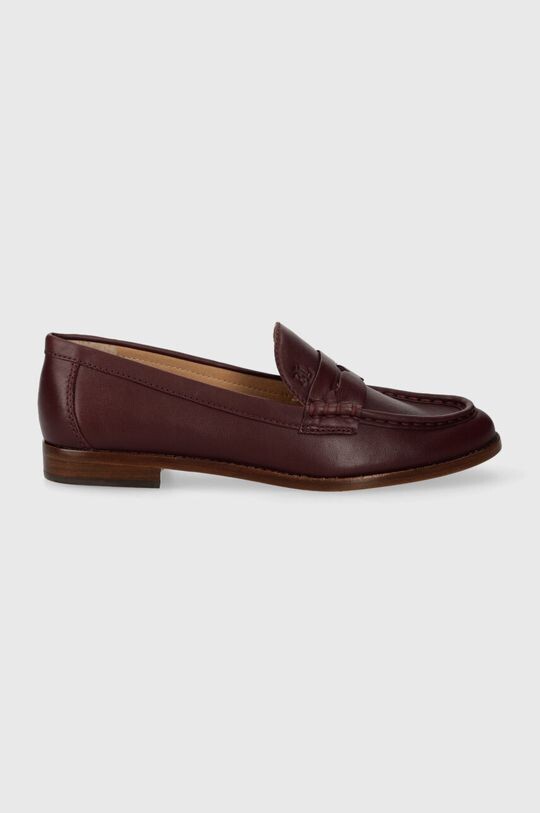 

Кожаные лоферы Wynnie Lauren Ralph Lauren, гранат