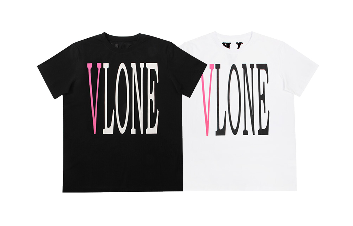 

Футболка с большим логотипом серии унисекс Vlone, черный