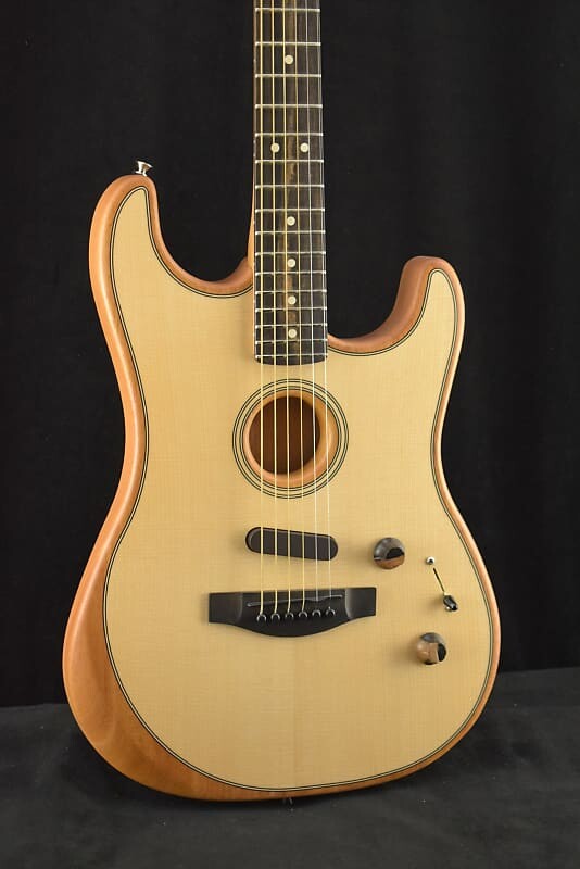 

Акустическая гитара Fender American Acoustasonic Stratocaster EB Natural