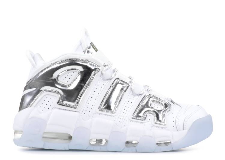

Кроссовки Nike WMNS AIR MORE UPTEMPO 'CHROME', белый