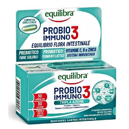 

Equilibra Ферменти Латтичи Пробио Иммуно3 30 капсул