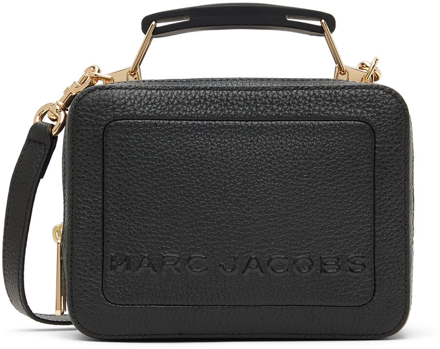 

Черная мини-сумка The Textured Box Marc Jacobs