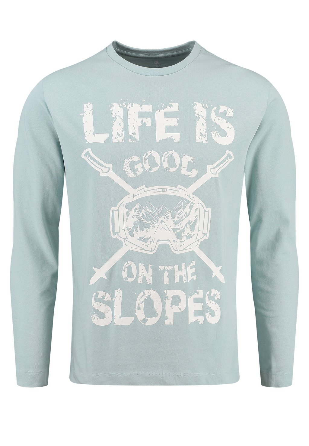 Рубашка с длинным рукавом MSW SLOPES ROUND Key Largo, цвет steel blue