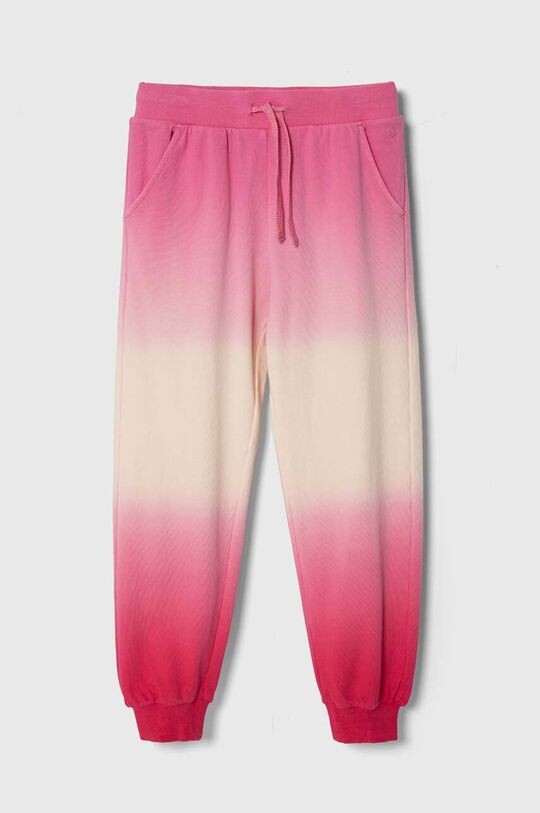 

Спортивные брюки из хлопка для мальчиков United Colors of Benetton, розовый